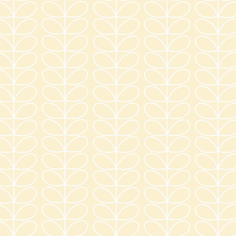 Orla Kiely Linear Stem Made to Measure Roller Blind Cream