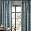 Orla Kiely Linear Stem Made to Measure Curtain Cool Grey