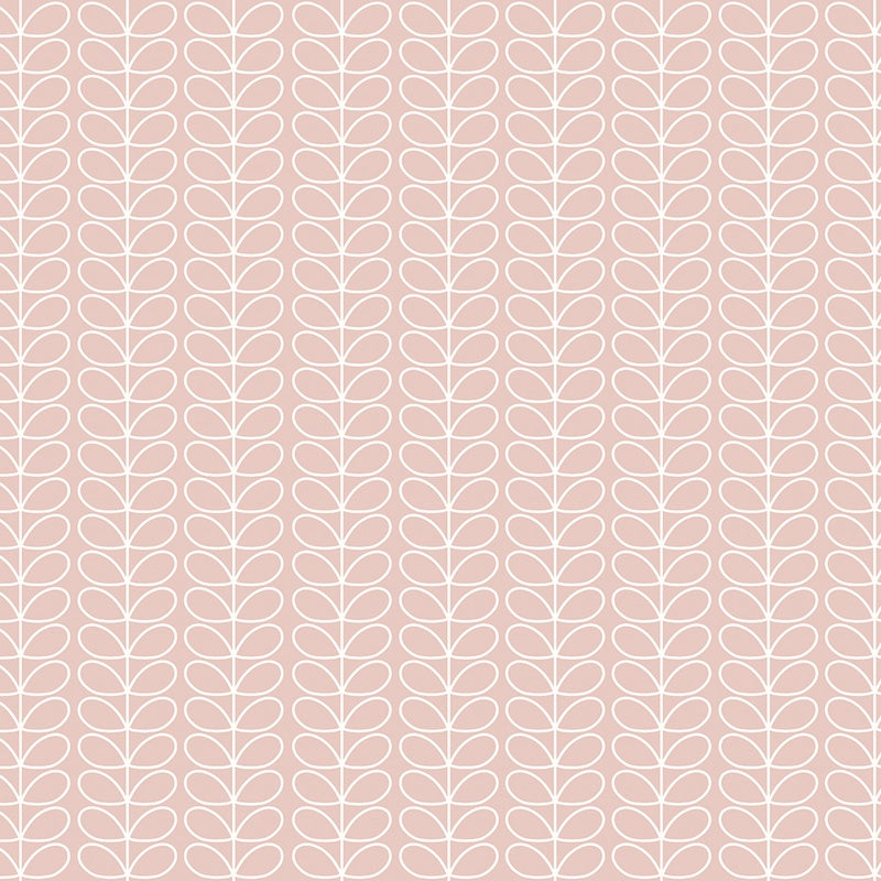 Orla Kiely Linear Stem Made to Measure Roman Blind Pink