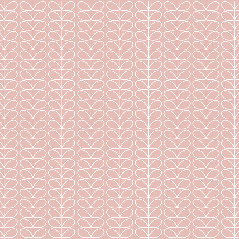 Orla Kiely Linear Stem Made to Measure Roman Blind Pink