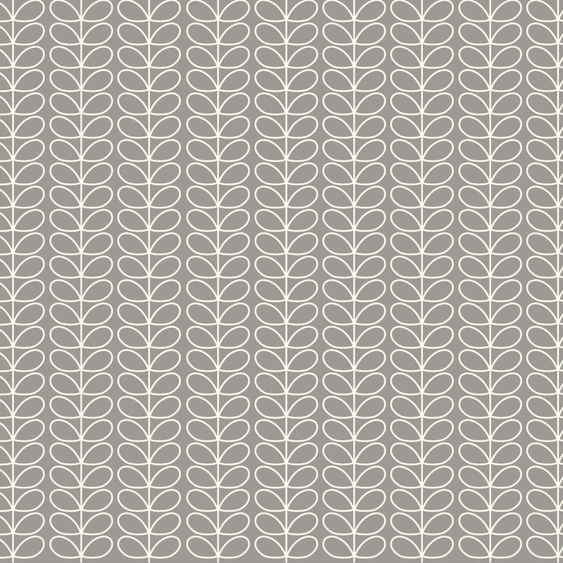Orla Kiely Linear Stem Made to Measure Roller Blind Silver