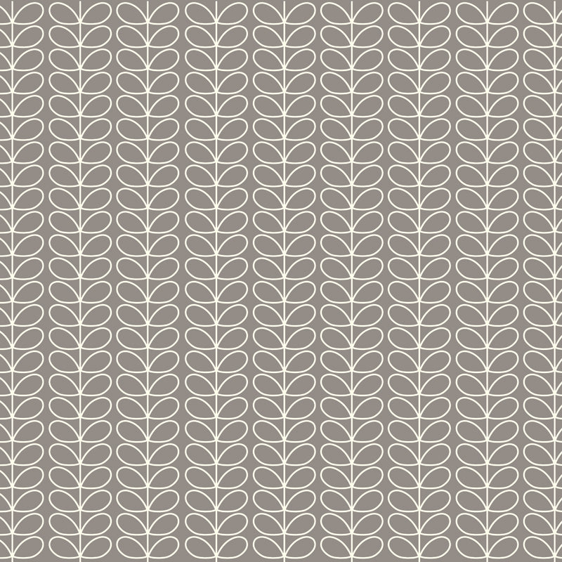 Orla Kiely Linear Stem Made to Measure Roller Blind Silver