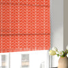 Orla Kiely Linear Stem Made to Measure Roman Blind Tomato
