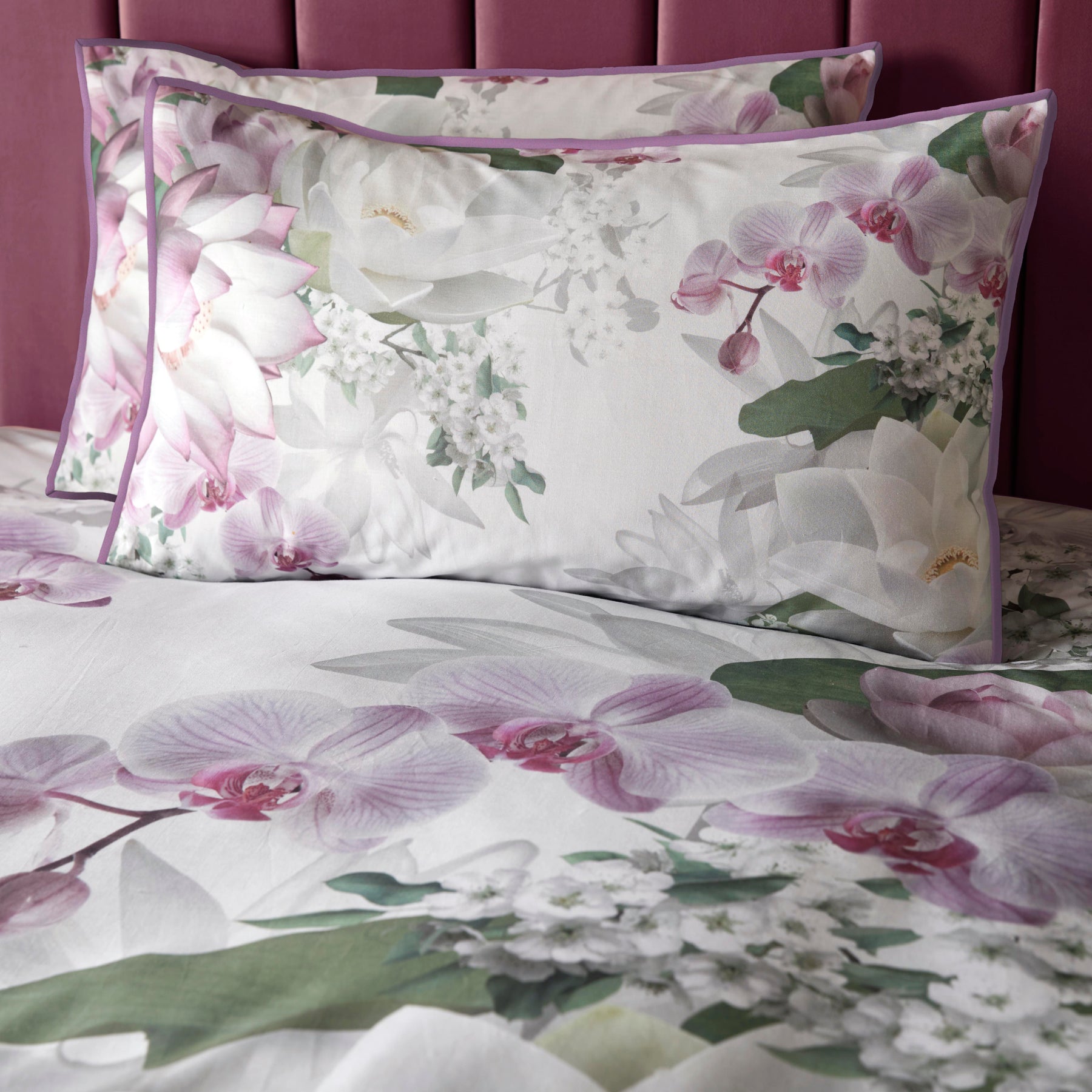 Multi Soiree Lotus Duvet Cover Bedding Set Terrys