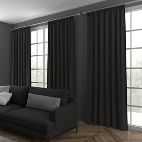 Louis Made to Measure Curtain Noir
