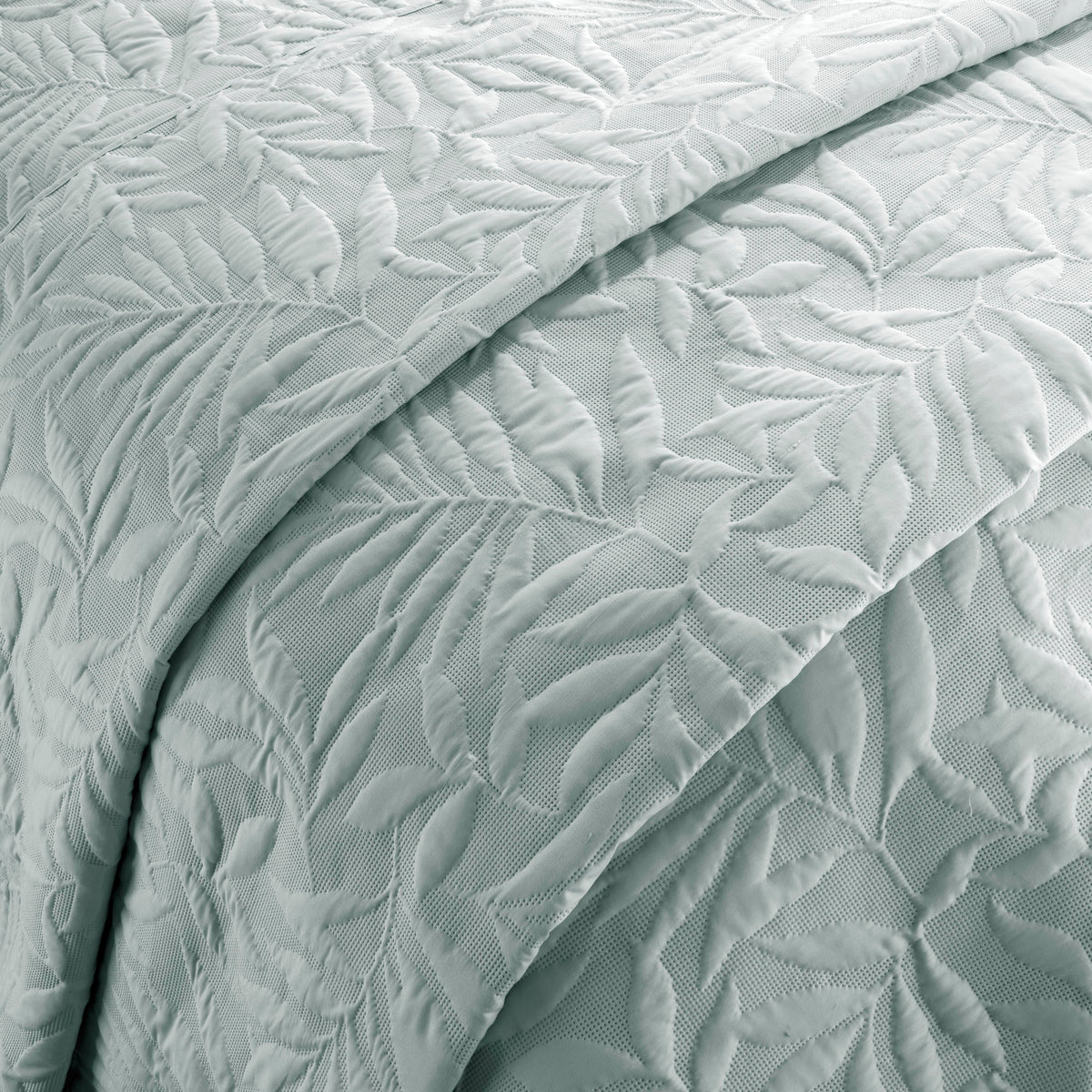 Serene Luana Duvet Cover Bedding Set Green