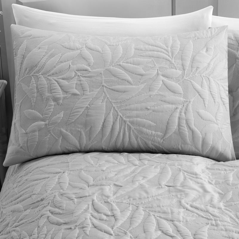 Serene Luana Duvet Cover Bedding Set Silver