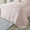 Serene Luana 230cm x 200cm Bedspread Blush