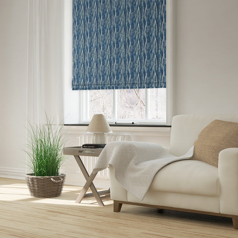 Lucerne Made to Measure Roman Blind Ink