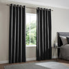 Lugano Made to Measure Curtain Ebony