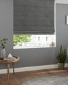 Lugano Made to Measure Roman Blind Ash