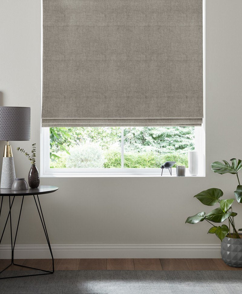 Lugano Made to Measure Roman Blind Ghost