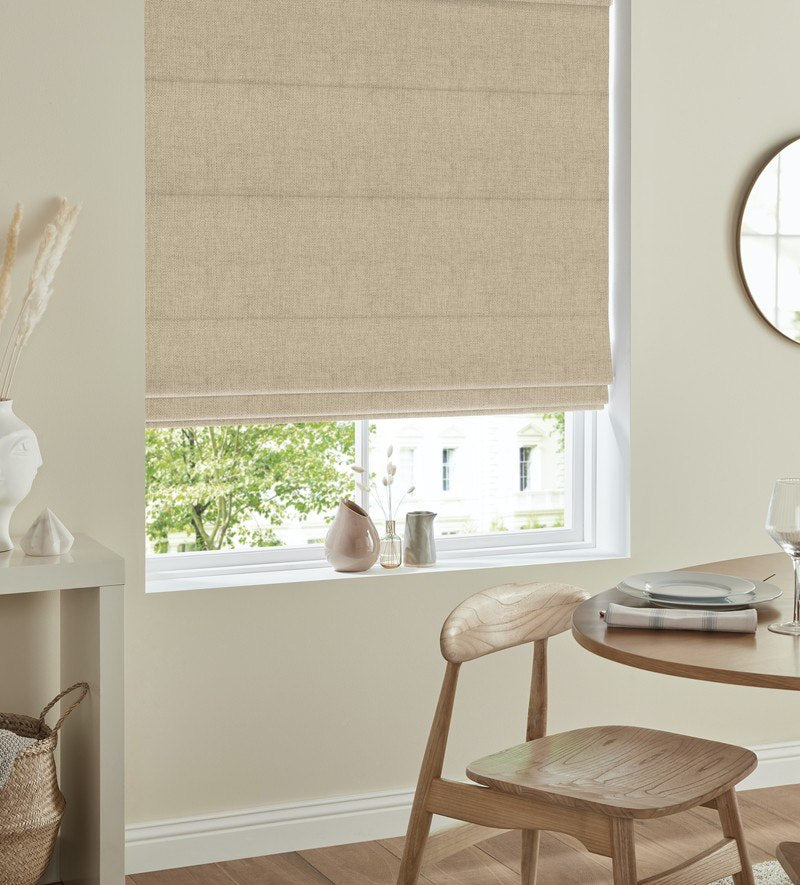 Lugano Made to Measure Roman Blind Linen