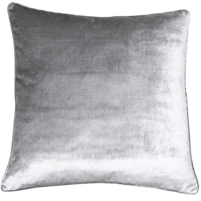 Paoletti Luxe Filled Cushion 45cm x 45cm Silver