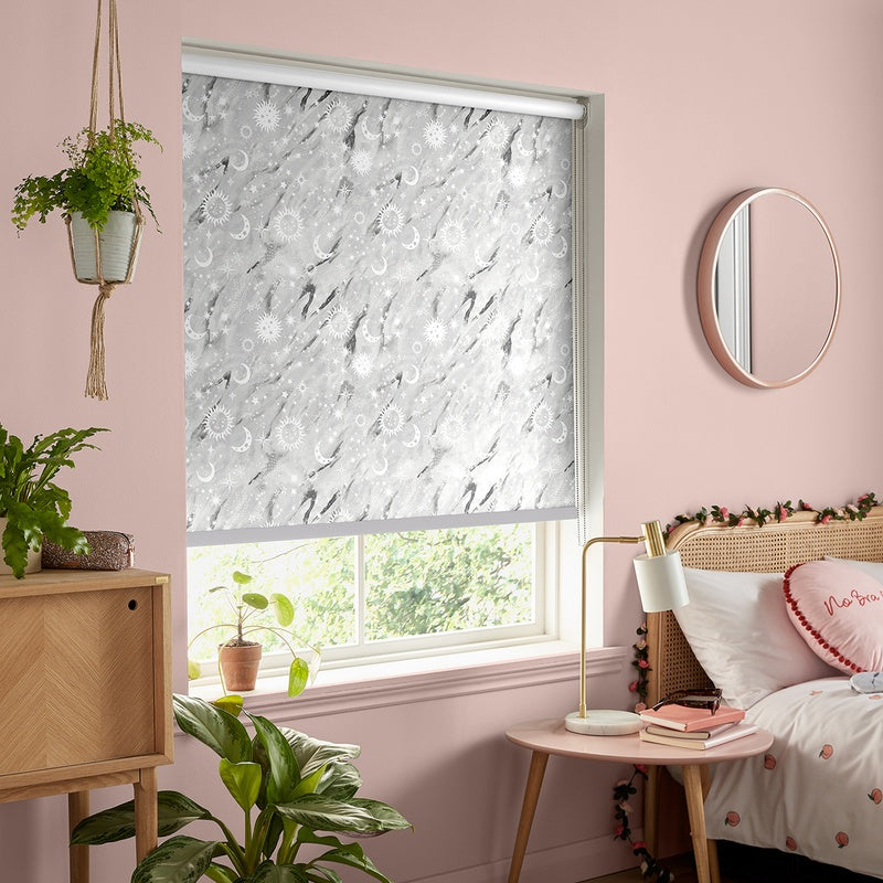 Skinnydip Marble Celestial Made To Measure Blackout Roller Blind Stone