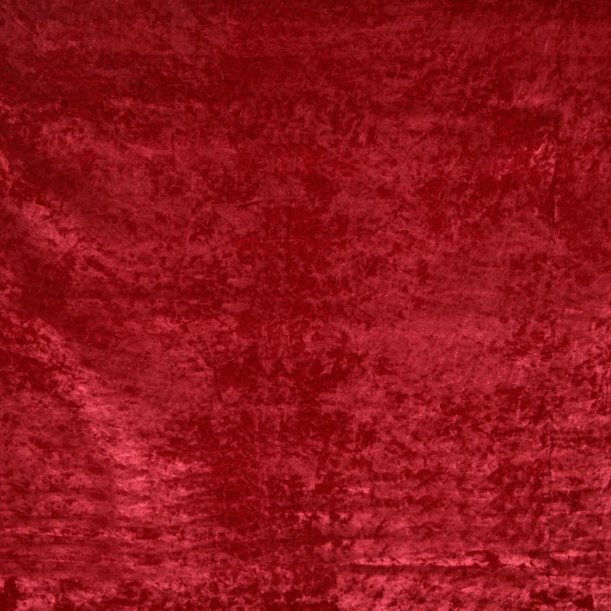 Ambassador Marble Velour Fabric Ruby