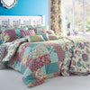 Marinelli Bedding Teal Bedspread 229cm x 195cm