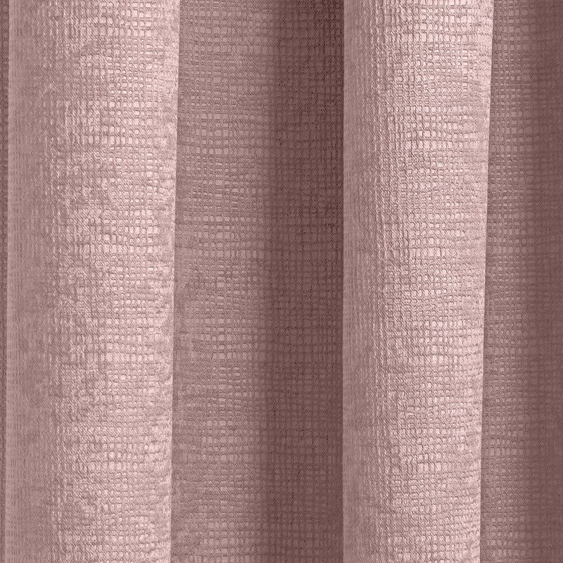 Matrix Thermal Blockout Ready Made Pencil Pleat Curtains Blush
