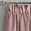Matrix Thermal Blockout Ready Made Pencil Pleat Curtains Blush