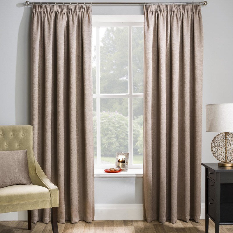 Matrix Ready Made Thermal Blockout Curtains Latte