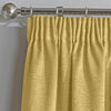Matrix Thermal Blockout Ready Made Pencil Pleat Curtains Ochre