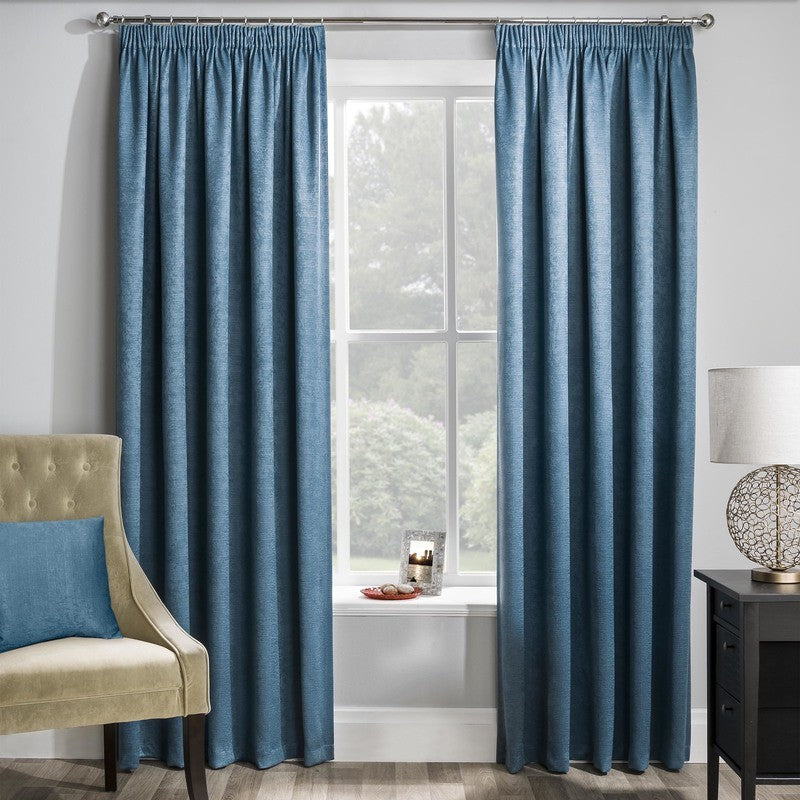 Matrix Ready Made Thermal Blockout Curtains Teal