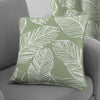 Fusion Matteo Filled Cushion 43cm x 43cm Green