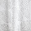 Fusion Matteo Ready Made Single Voile Curtain Grey