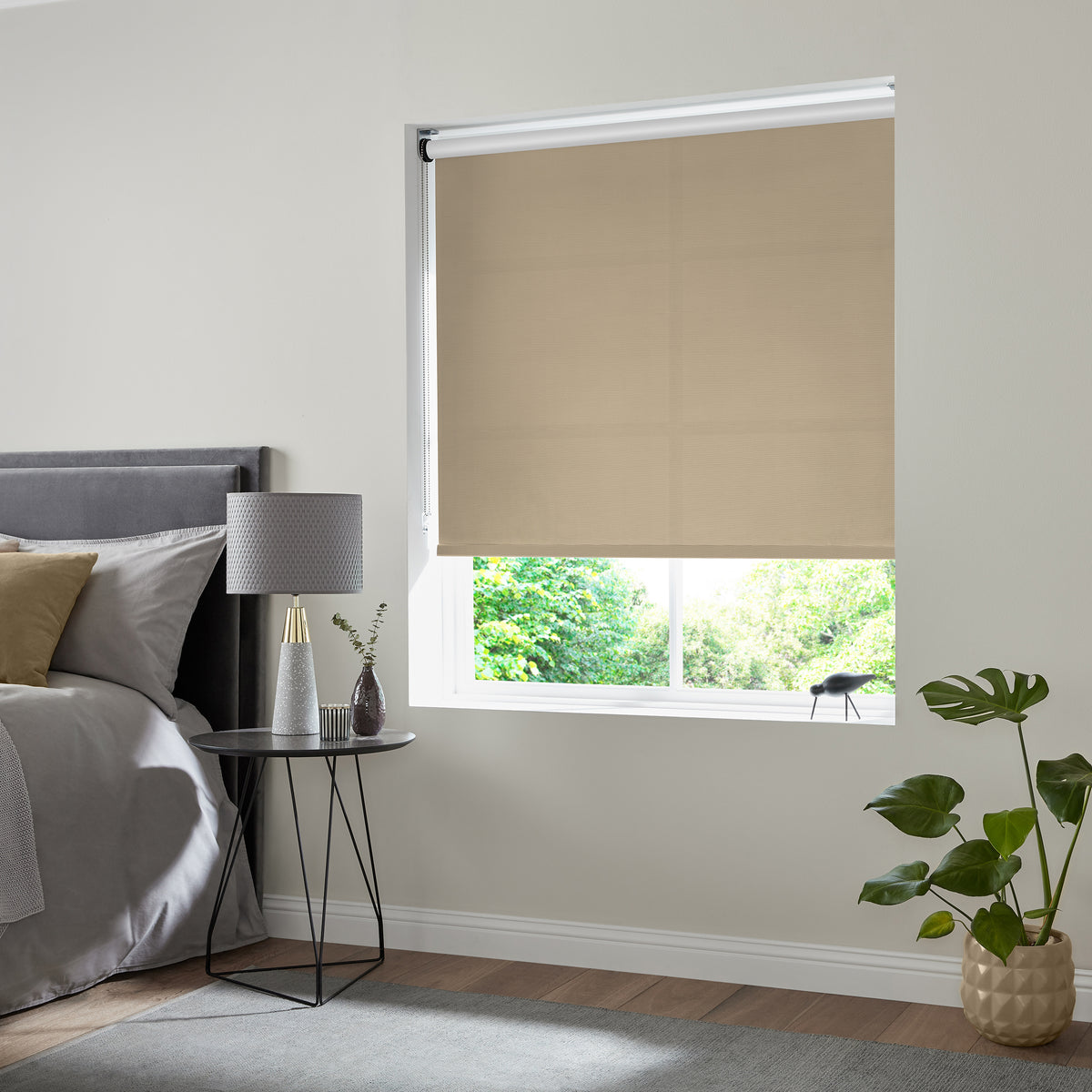 Olympus Translucent Made to Measure Roller Blind Beige