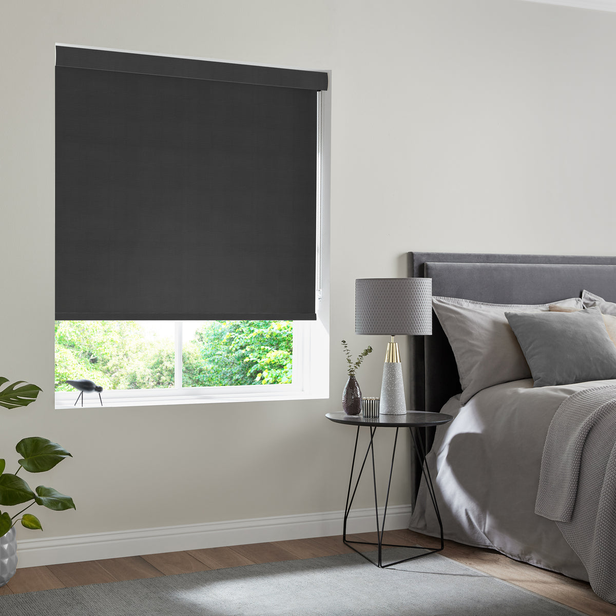 Olympus Translucent Made to Measure Roller Blind Slate