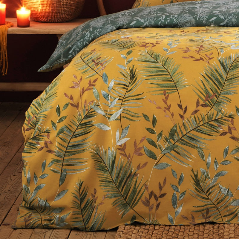 Furn Mazari Duvet Cover Bedding Set Mustard