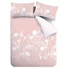 Catherine Lansfield Meadowsweet Floral Duvet Cover Bedding Set Blush