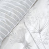 Catherine Lansfield Meadowsweet Floral Duvet Cover Bedding Set White Grey
