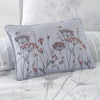Catherine Lansfield Meadowsweet Floral Duvet Cover Bedding Set White Grey