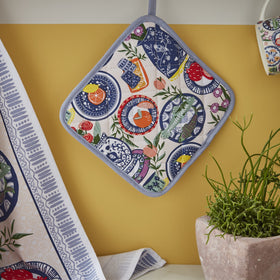 Ulster Weavers Mediterranean Plates Pot Mat Multi