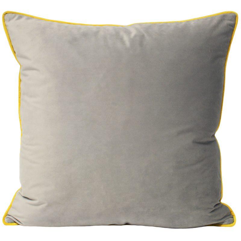 Paoletti Meridian Filled Cushion 55cm x 55cm Dove Cylon