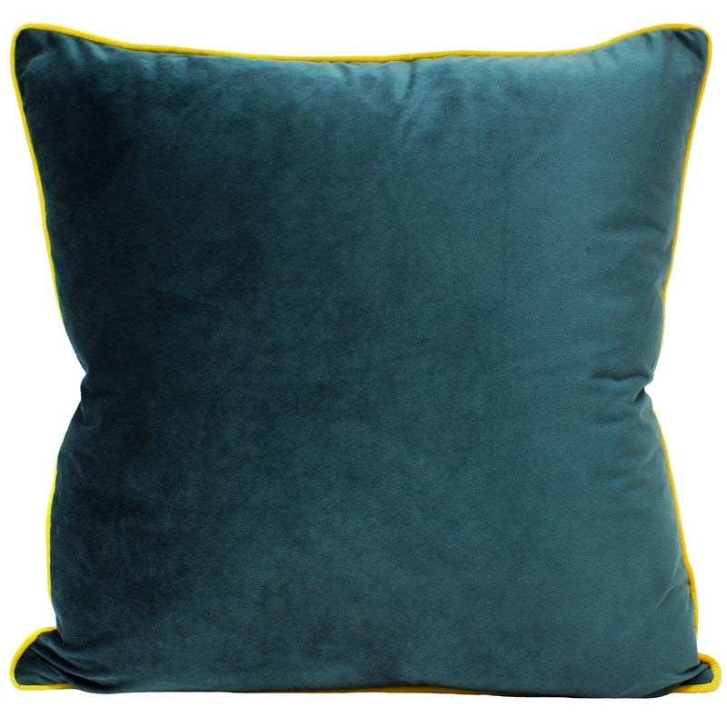 Paoletti Meridian Filled Cushion 55cm x 55cm Teal Cylon