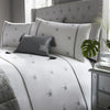Midnight at the Oasis Duvet Cover Bedding Set White