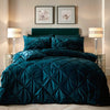 Soiree Mira Duvet Cover Bedding Set Teal