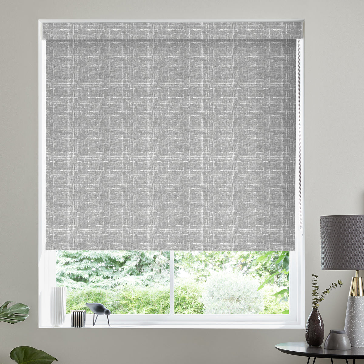 Essex Made to Measure Blackout Roller Blind Charcoal