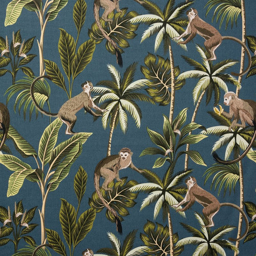 Monkey Fabric Teal