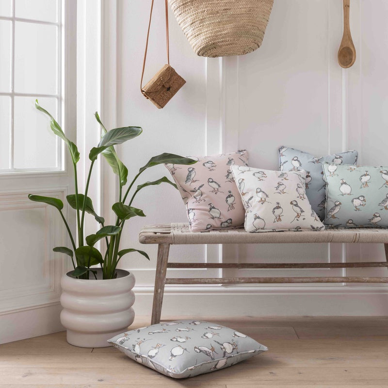 Clarke & Clarke Atlantic Fabric Smoke