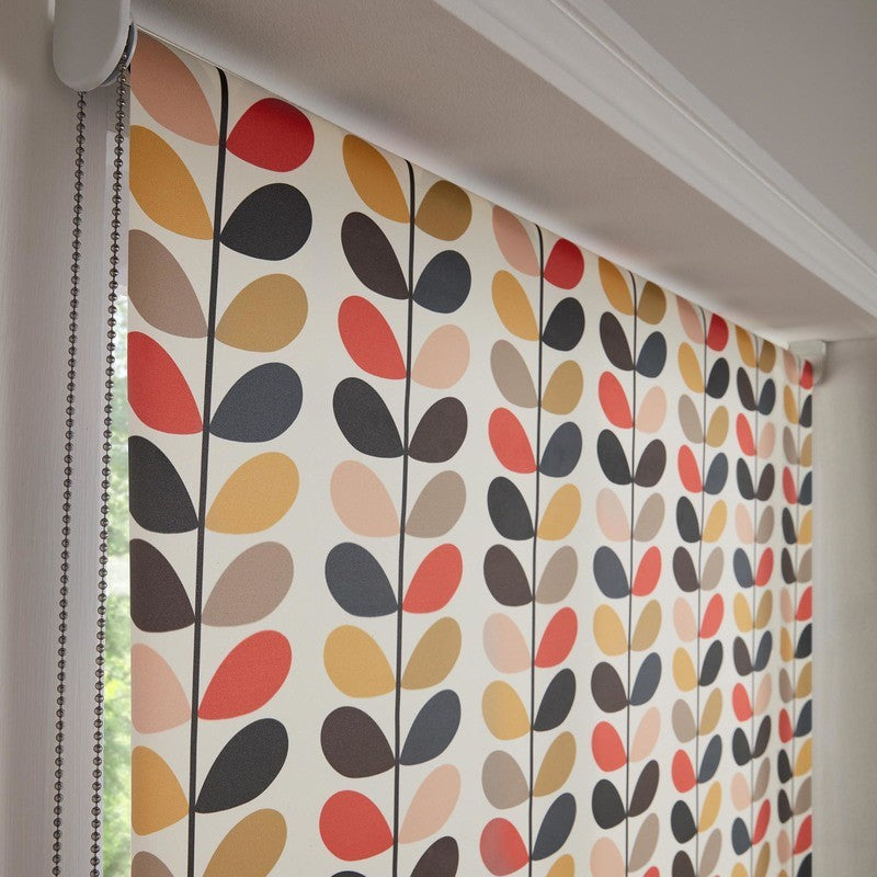 Orla Kiely - Multi Stem Ready Made Roller Blind Tomato