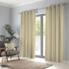Navaho Ready Made Eyelet Curtains Ochre