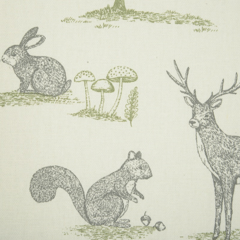 Clarke & Clarke New Forest Fabric Natural