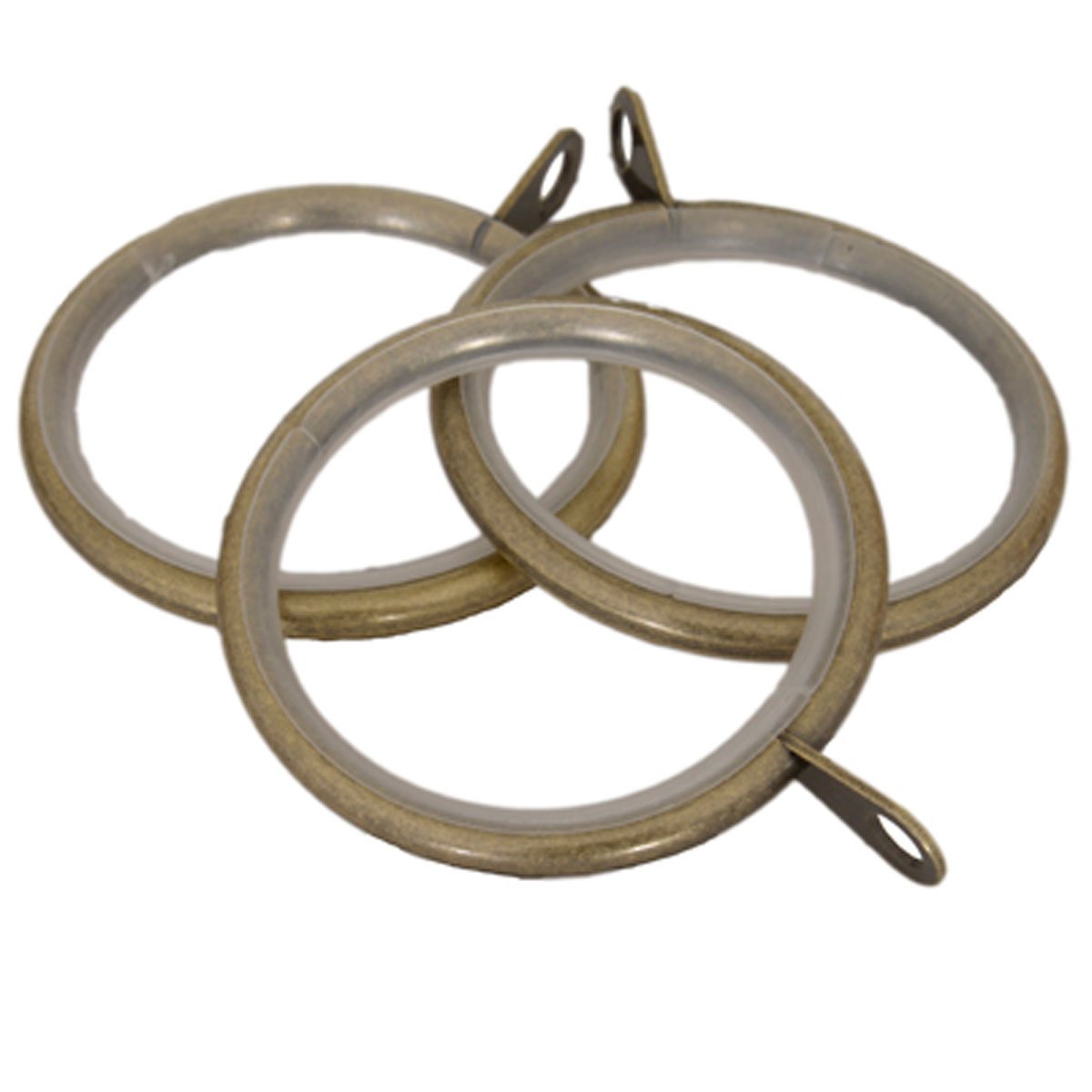 28mm Nikola Curtain Pole Antique Brass