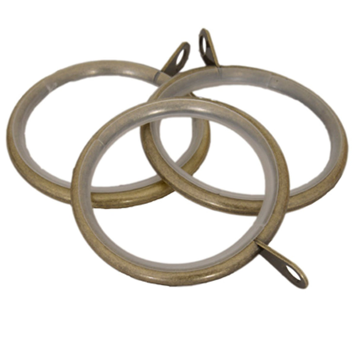 28mm Nikola Curtain Pole Antique Brass