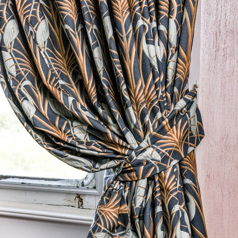 Angel Strawbridge Navy The Chateau by Nouveau Heron Fabric Terrys