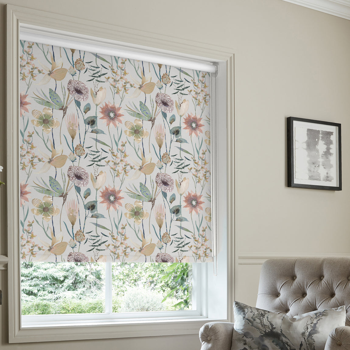 Voyage Oceania Made to Measure Blackout Roller Blind Sandstone