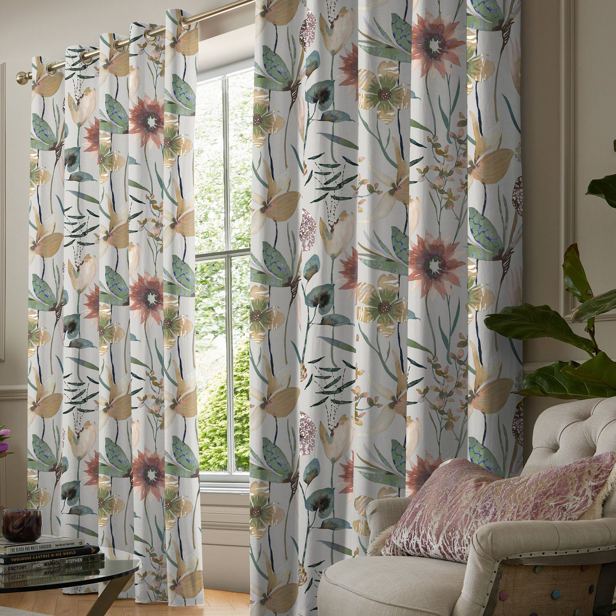 Voyage Oceania Made to Measure Curtain Sandstone
